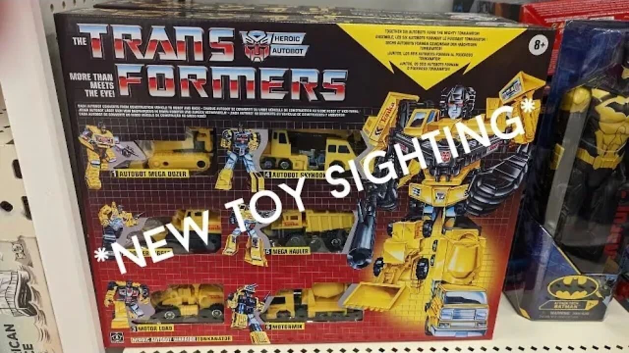 Transformers Autobot Tonkanator Set - Found in Target stores - Rodimusbill New Toy Sighting