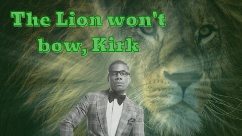 What should be our response to Kirk Franklin?