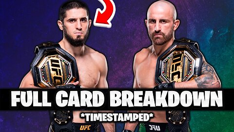 Full Card Predictions - UFC 294: Makhachev vs Volkanovski 2 | Fight Breakdowns & Best Betting Tips