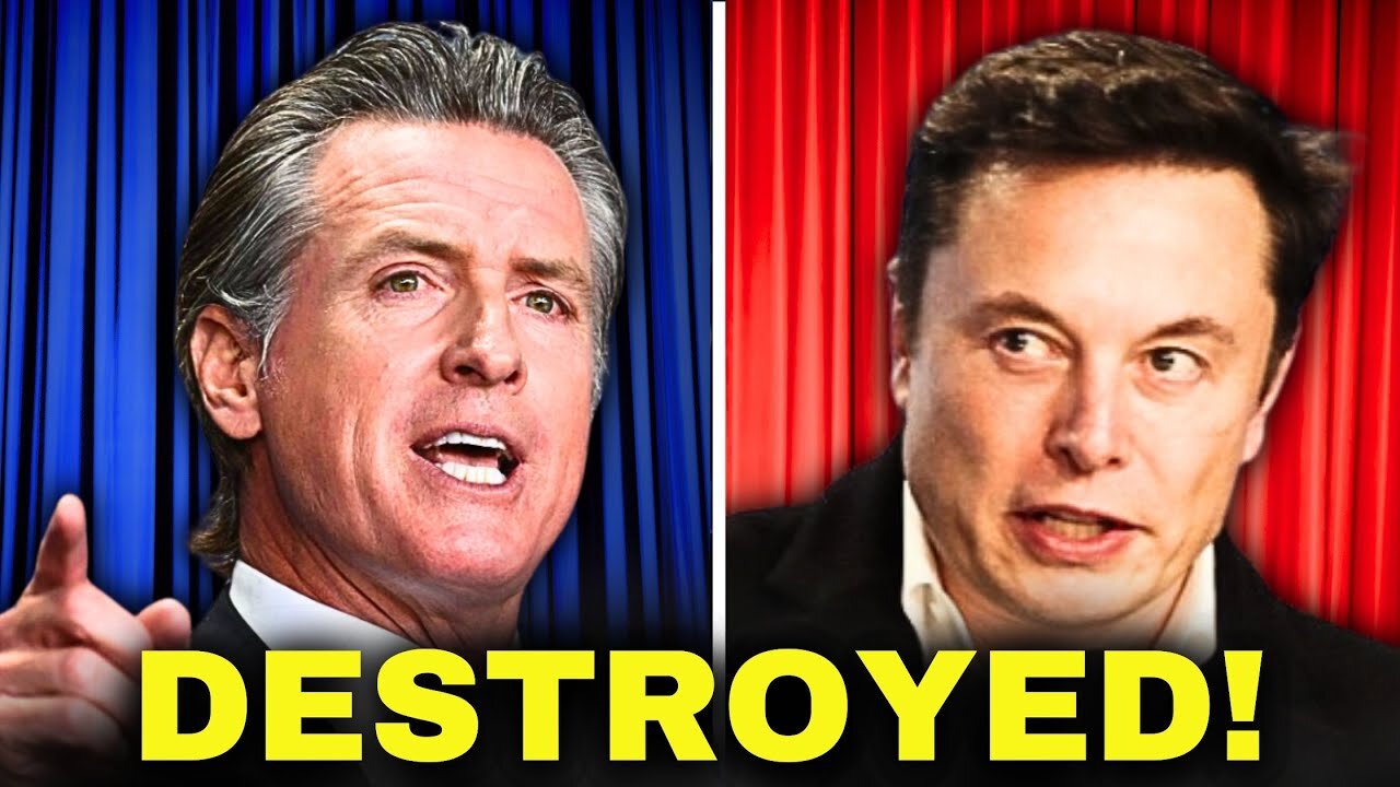 Elon Musk Just THREATENED Gavin Newsom & Gavin COMPLETELY LOSES It!