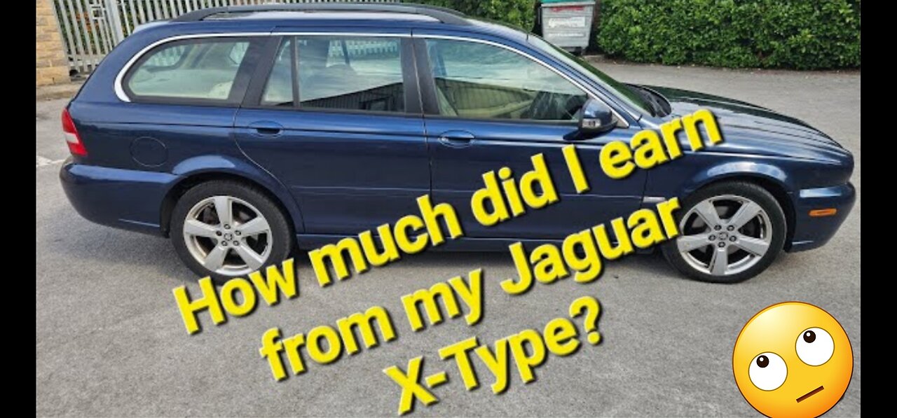 How much did I earn from my Jaguar X-Type?