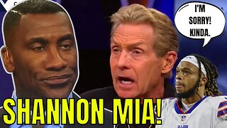 Shannon Sharpe NO SHOWS Undisputed In PROTEST of SKIP BAYLESS' Damar Hamlin Comments?!