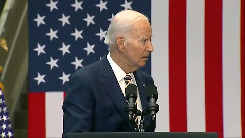 Biden Gets Very Confused As He Attempts To Leave Stage Following Remarks