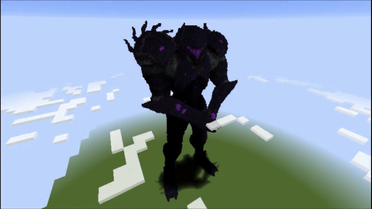 Omega Samus in Minecraft