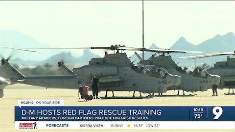 Davis Monthan hosts Red Flag Rescue training