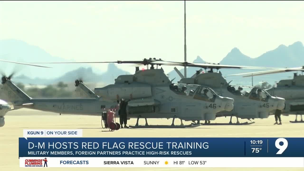 Davis Monthan hosts Red Flag Rescue training