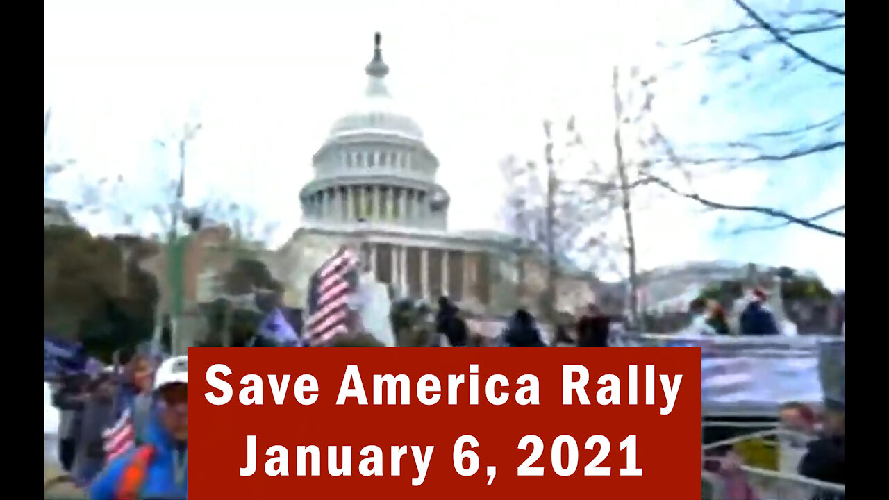 Save America Rally - Capitol Building - Jan 6, 2021