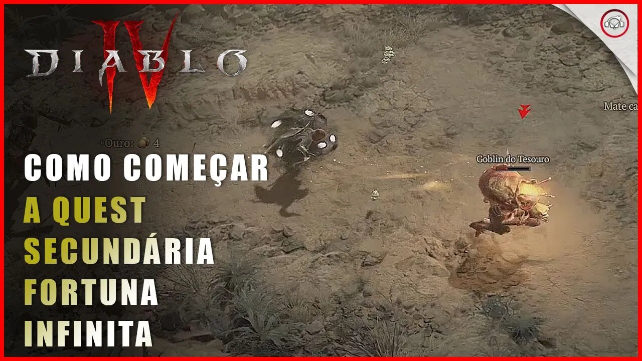 Diablo 4, Como começar a quest secundária Fortuna Infinita | Super-Dica Pt Br