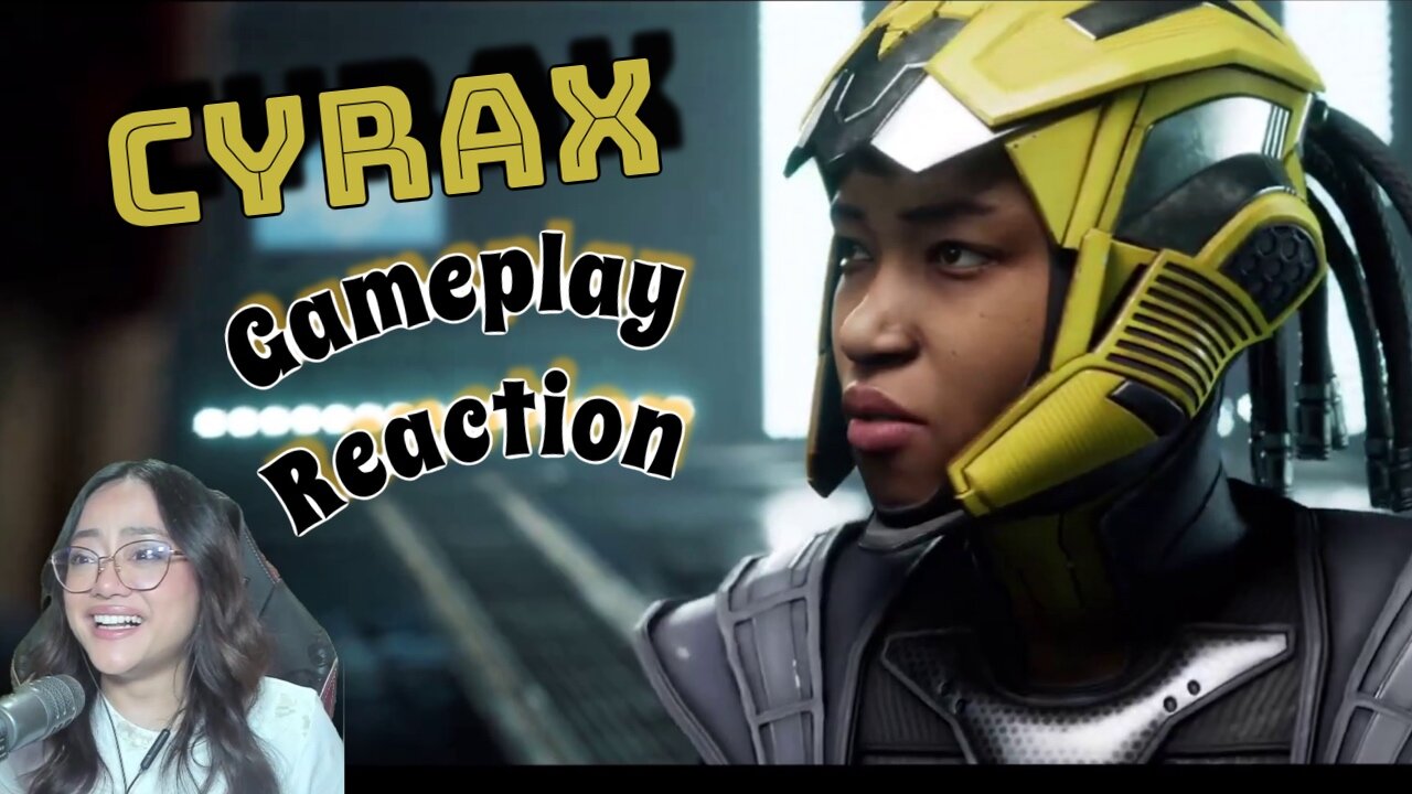 She is so BEAUTIFUL! MK1 CYRAX Gameplay REACTION!