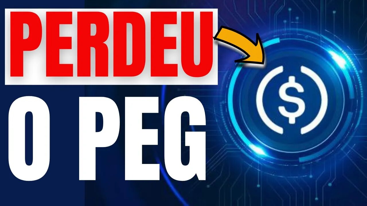 PORQUE O USDC PERDEU PEG E QUAIS OS RISCOS PARA AS CRIPTOMOEDAS