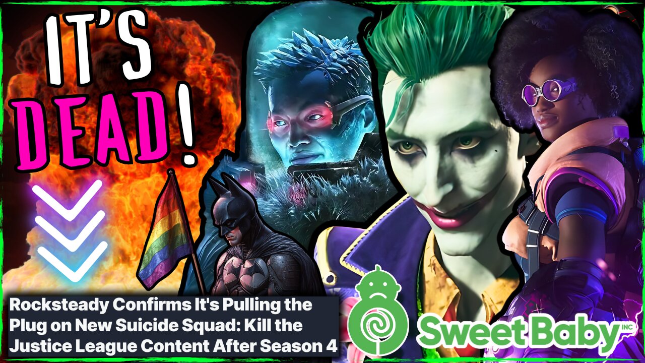 Suicide Squad is DEAD! Rocksteady Shuts Down Massive Gaming FAILURE!