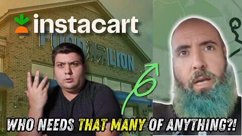 Instacart Shopper EXPOSED No-Tip Customer's ORDER!! The Audacity is Real! #NoTipNoTrip