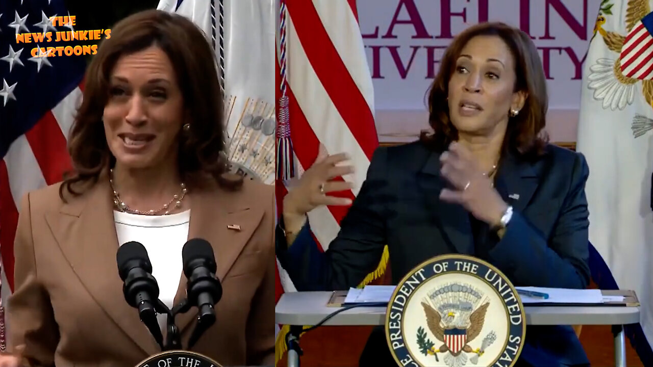 Oops, Kamala did it again: From "the children of the community" to "the banks in the community."