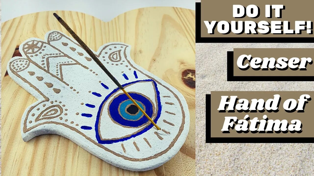 DIY - How to Make Censer Hand of Fatima