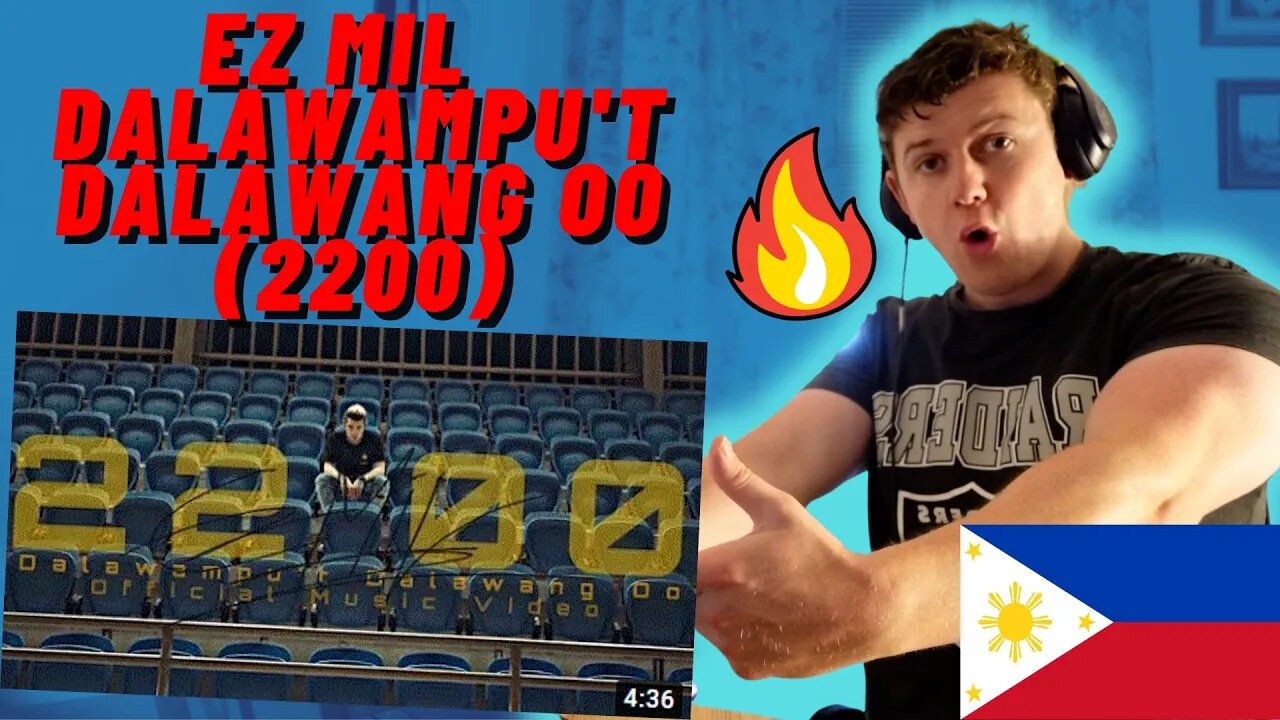 🇵ðŸ‡Ez Mil - Dalawampu't Dalawang Oo (2200) (Official Video)**IRISH GUY REACTS** | EZ TALKS POLITICS!!