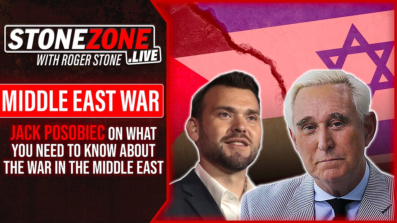 Jack Posobiec & Roger Stone On What You Need To Know About The War In The Middle East -The StoneZONE