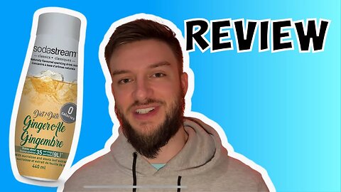 Sodastream Diet Ginger Ale Syrup review