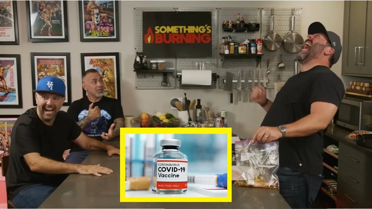 Something’s Burning - Sam Tripoli and Eddie Bravo Like Shawarma and Conspiracy Theories