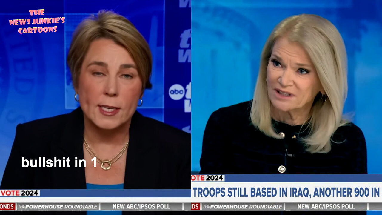 Top Harris-Walz surrogate Healy gets nuked over Kamala's claim that no active duty U.S. troops are stationed in combat zones: "You say she demonstrated her ability to be commander-in-chief, but did she not know...?"