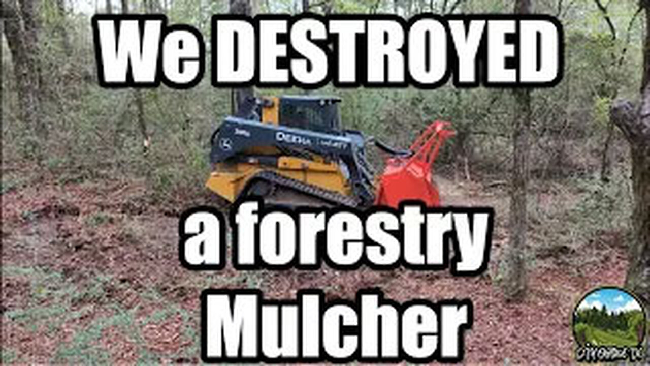 The Forestry Mulcher Incident 😬