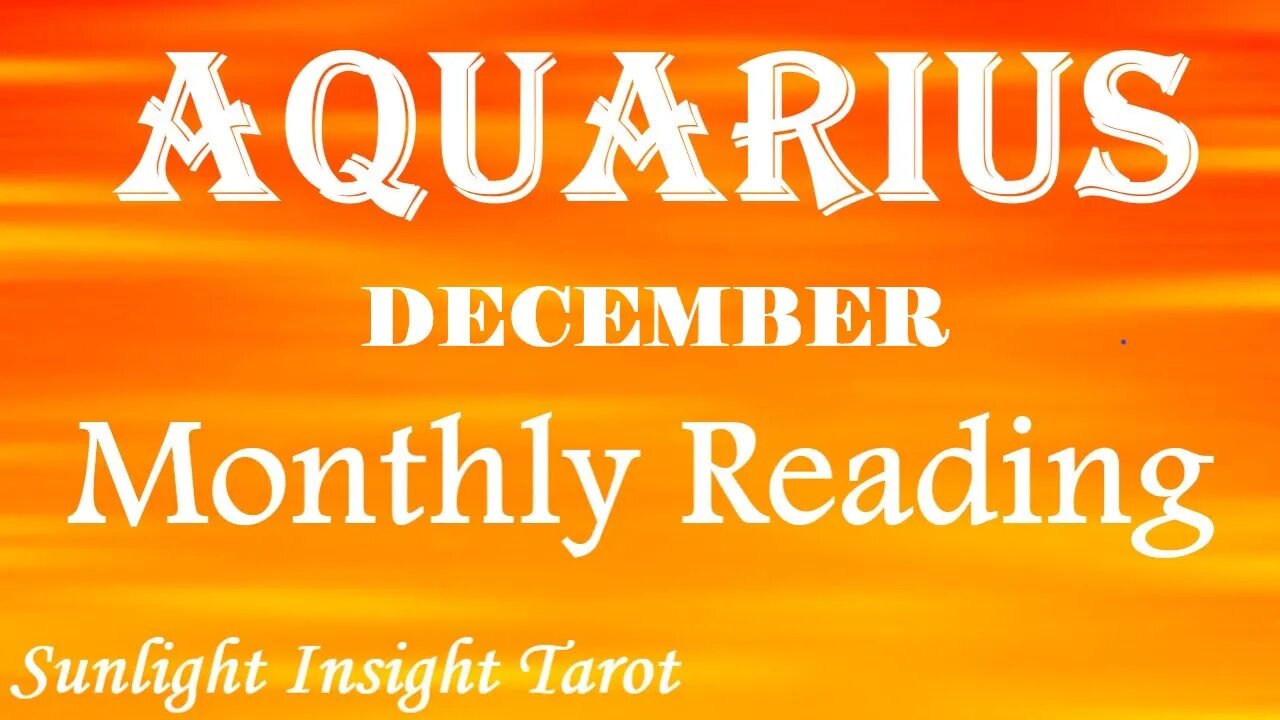 AQUARIUS⚖️You Will Get Your Day!⚖️You Will Get Your Justice!🗽December 2022 Monthly🎄