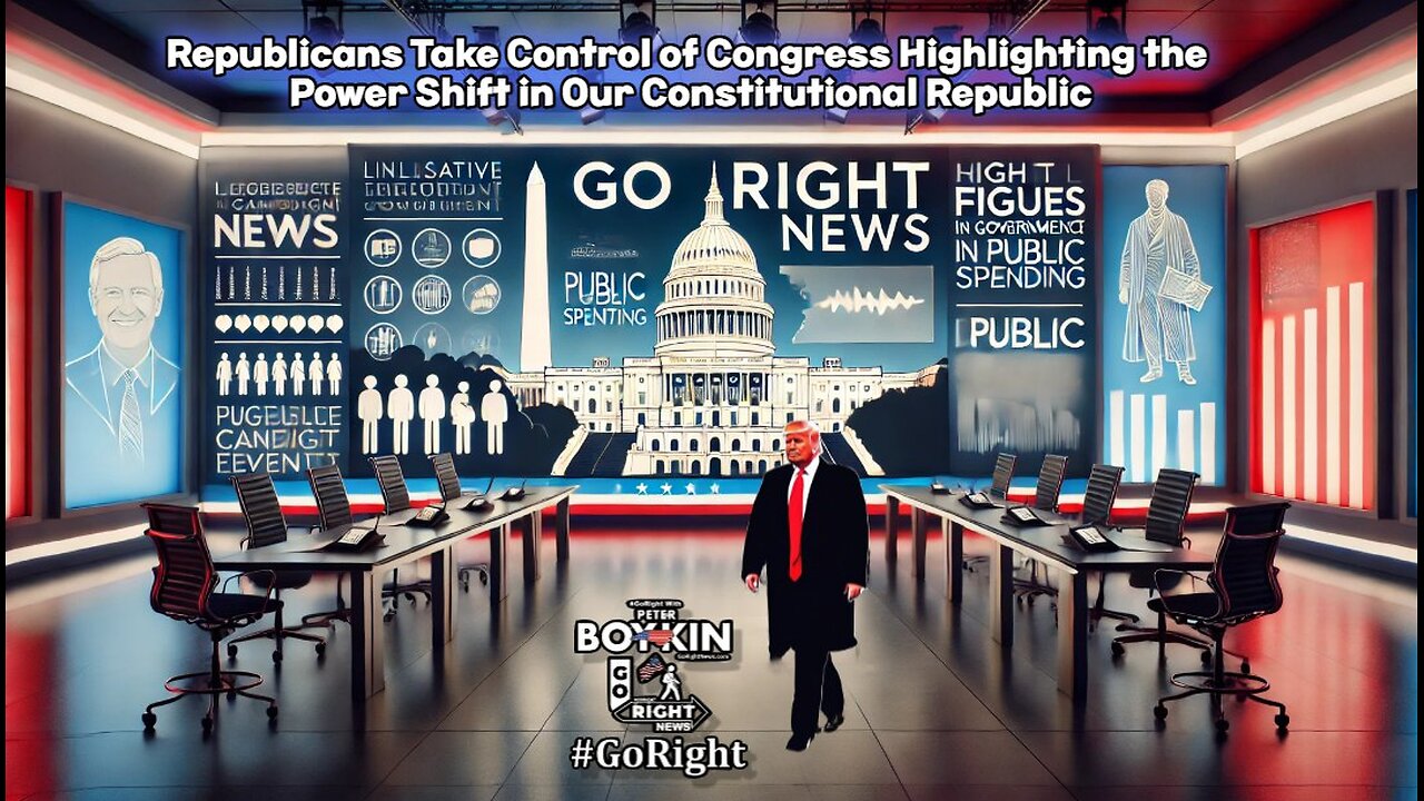 Republicans Take Control of Congress as Power Shifts in Our Constitutional Republic #GoRightNews