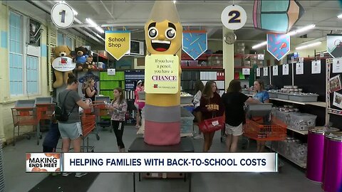 Programs to help families get free school supplies