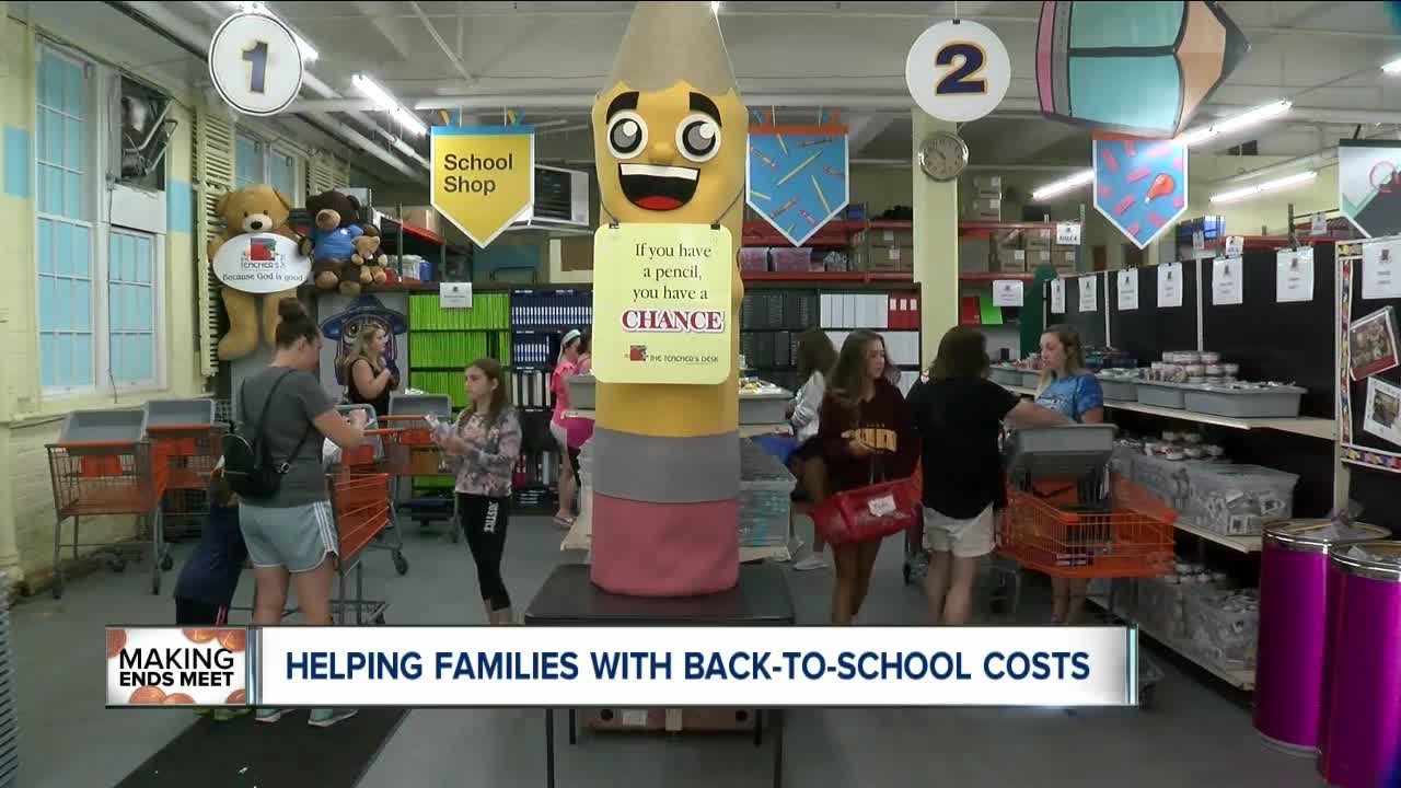 Programs to help families get free school supplies