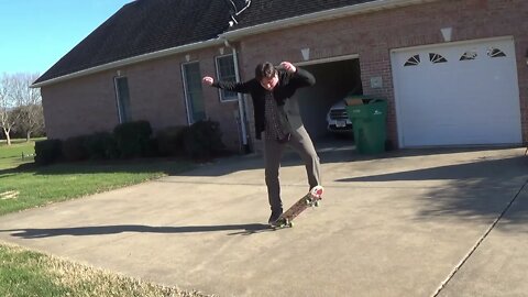 New video sloppy kickflip