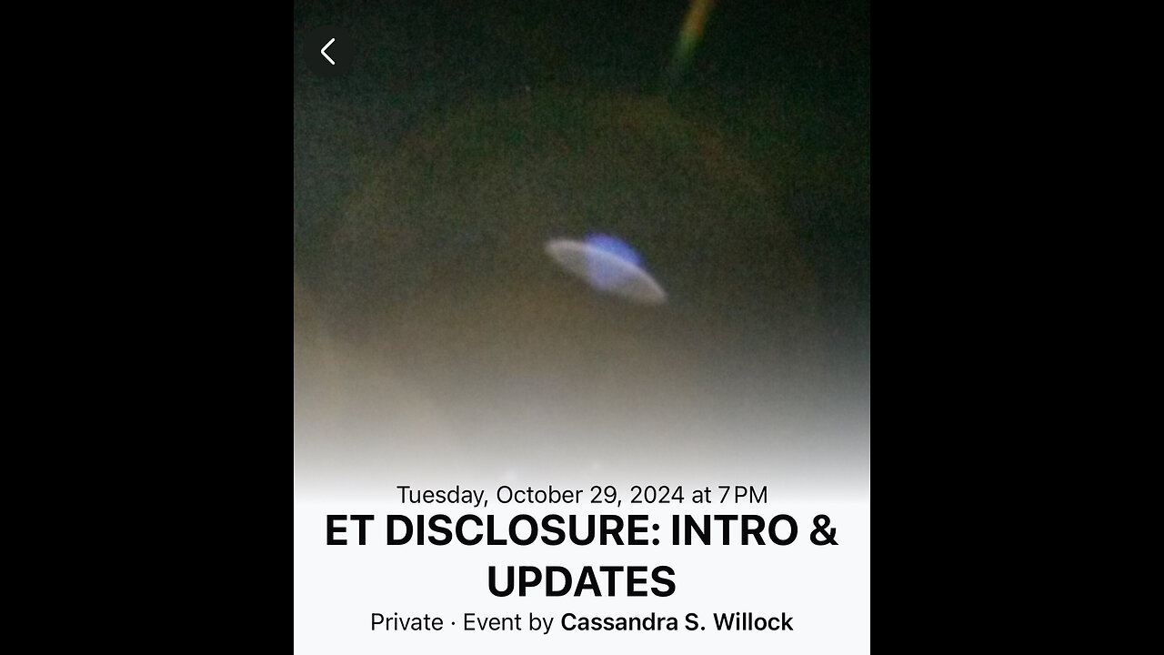 ET Disclosure: Intro and Updates