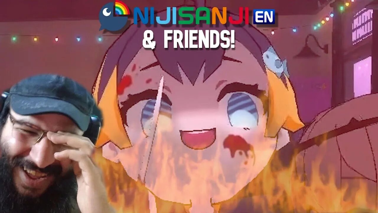 REACTION Nijisanji EN and Friends ᴏʙsʏᴅɪᴀɴ moments Vol 11 by Lionibug