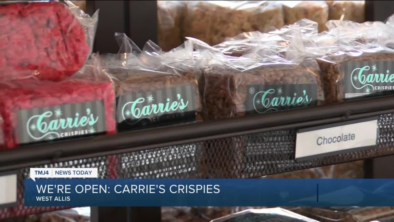 We're Open: Carrie's Crispies