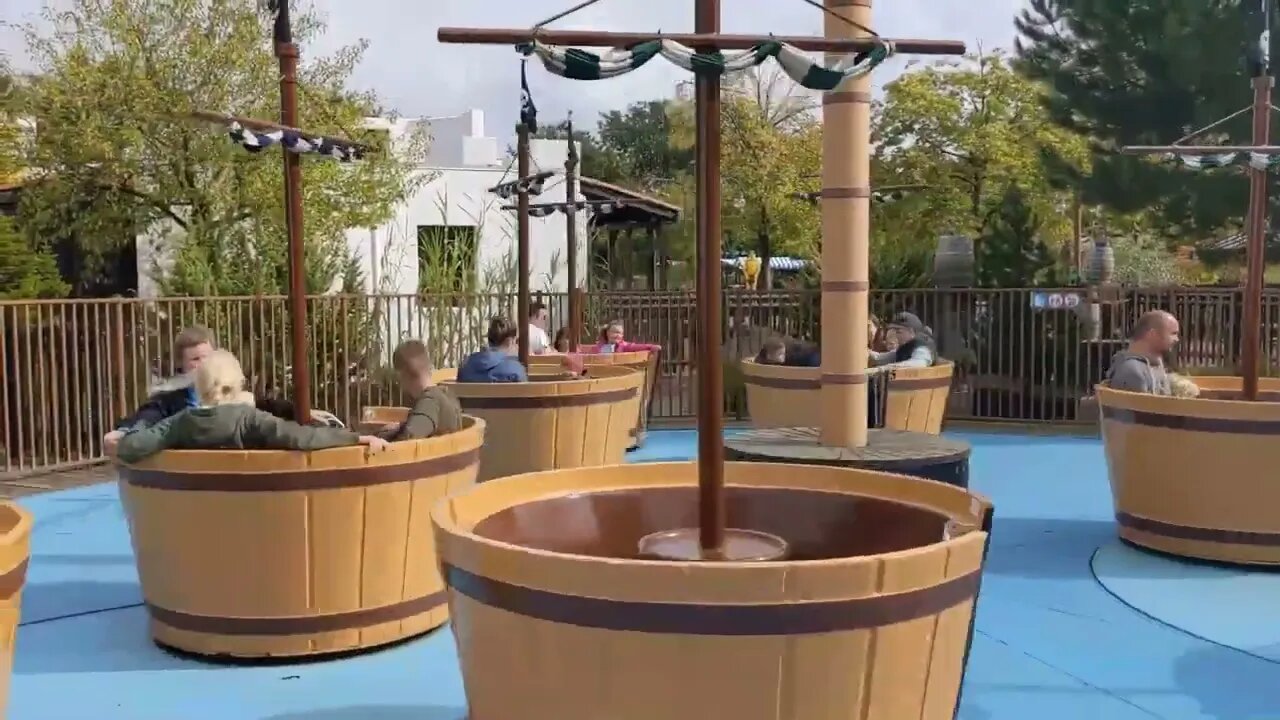 Teacups at Legoland...It Started Off Fun