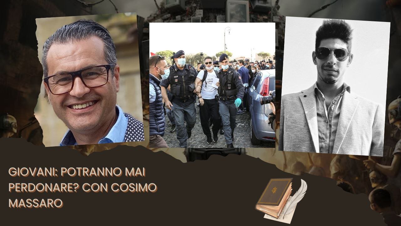 GIOVANI: POTRANNO MAI PERDONARE? CON COSIMO MASSARO