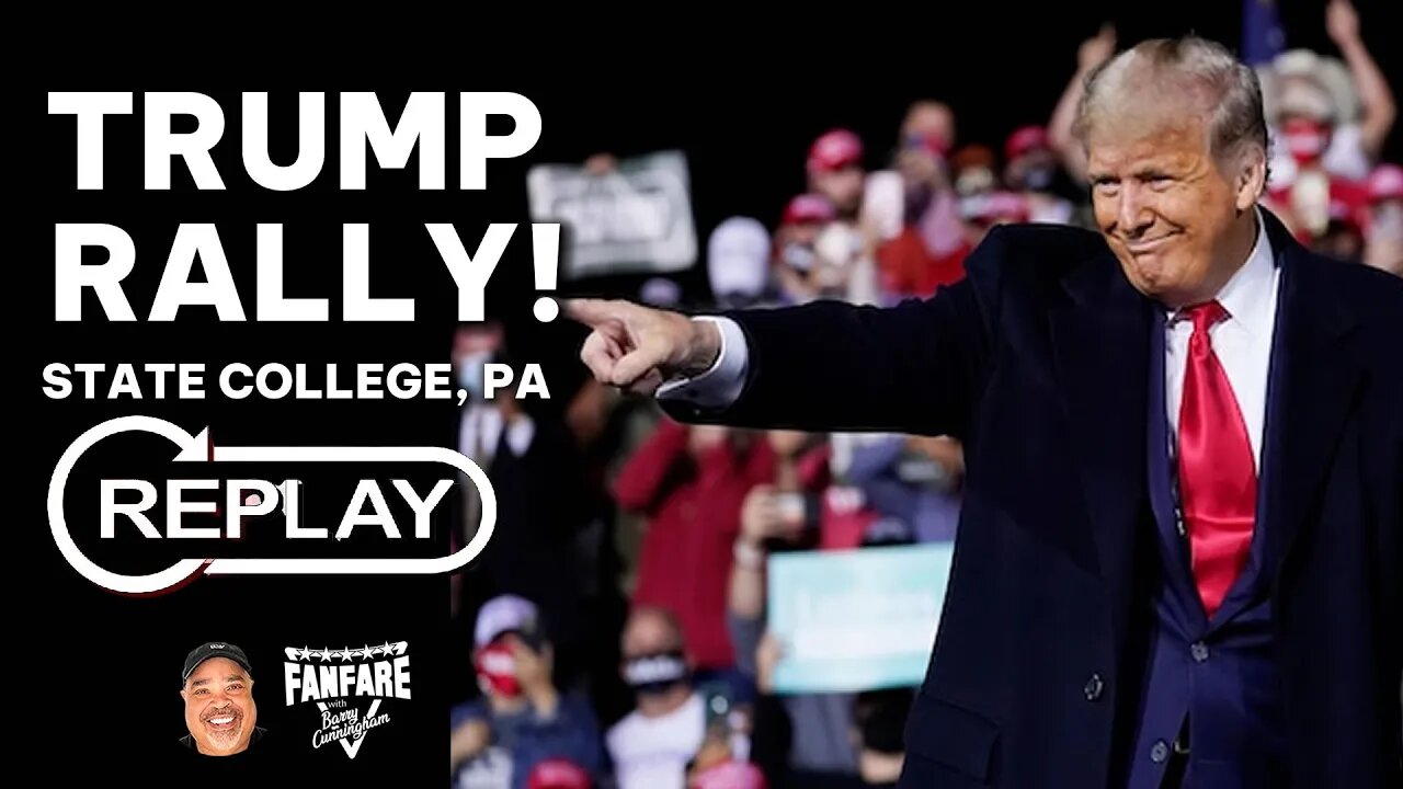 WATCH FULL REPLAY: President Trump Rally At Penn State In Pennsylvania