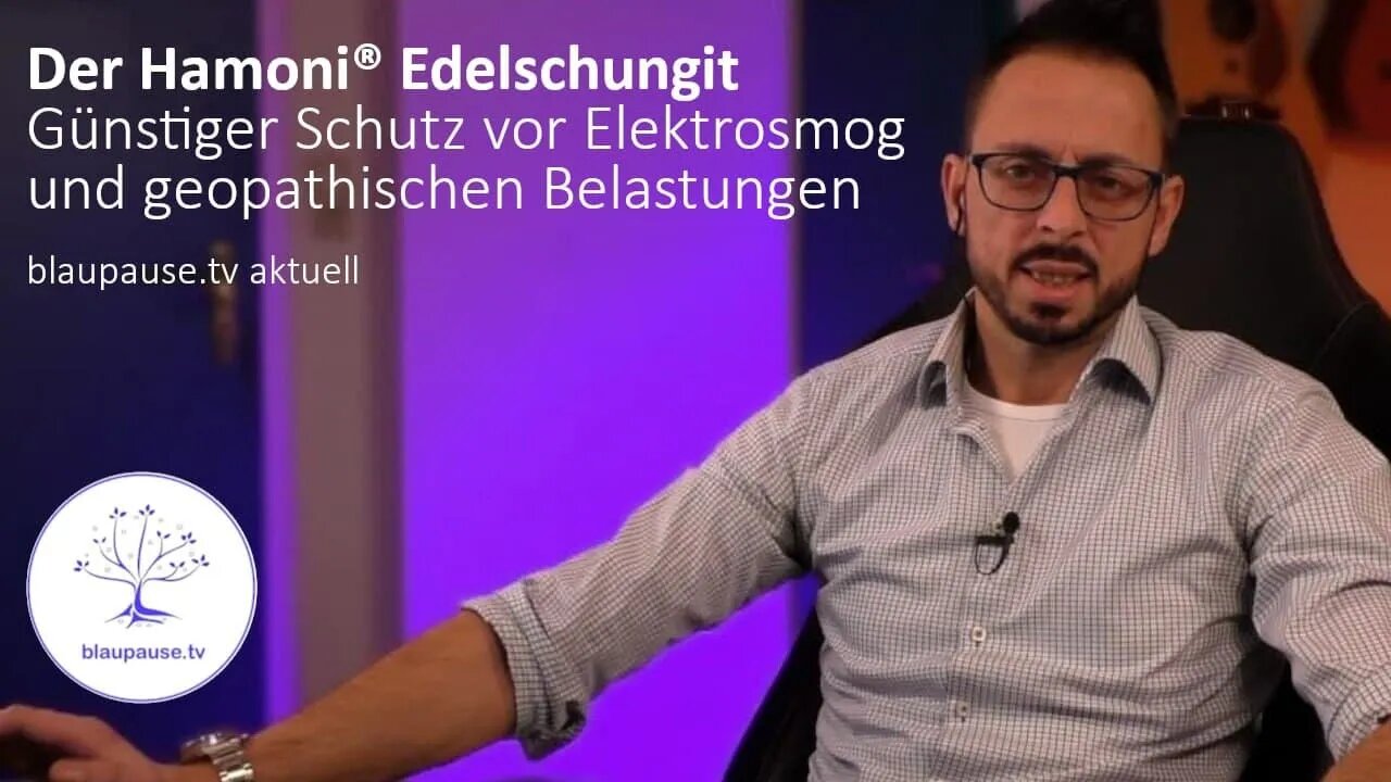 Edelschungit - Günstiger Schutz vor Elektrosmog und geopathischen Belastungen - blaupause.tv aktuell