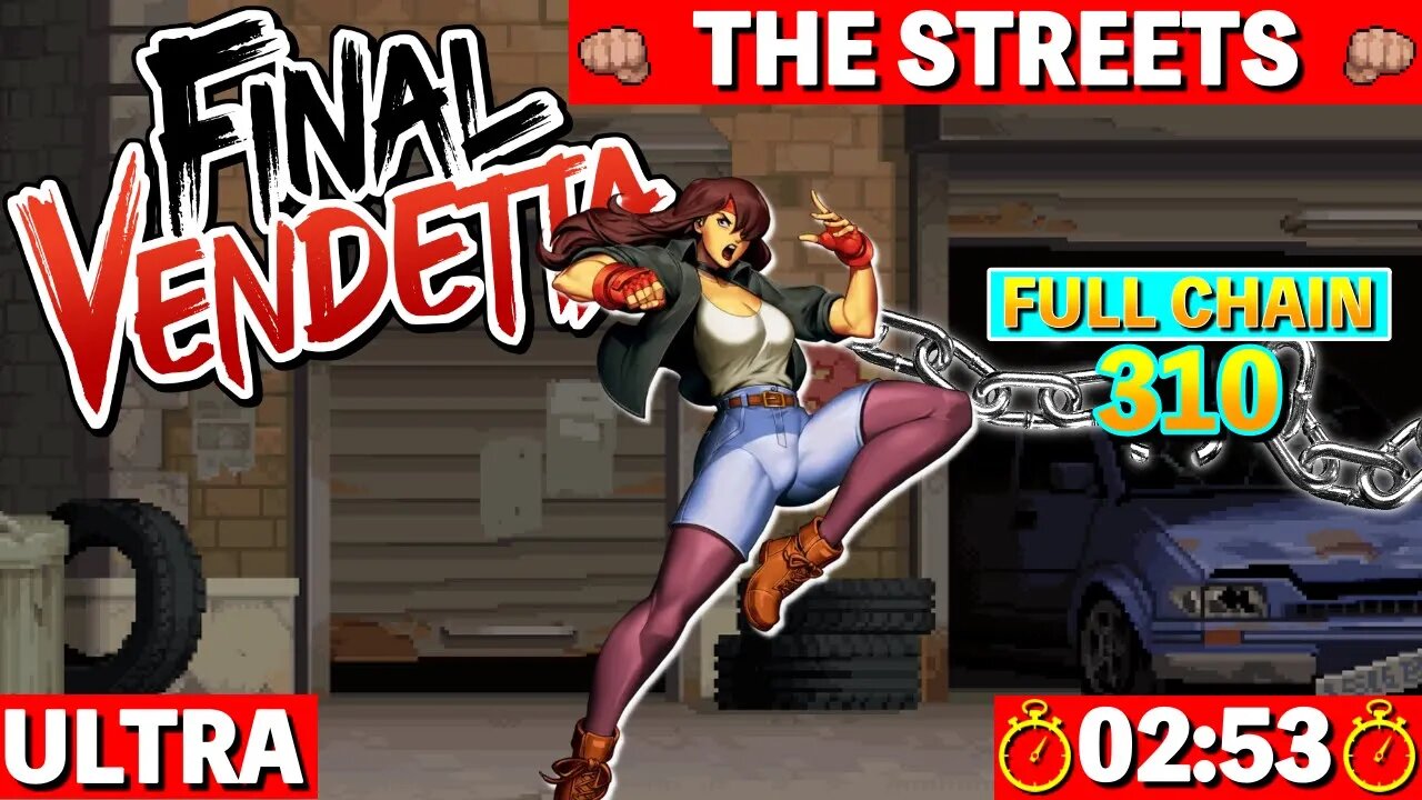 Final Vendetta | Stage 1 - The Streets - Ultra [Full Chain: 310] S RANK - Claire (Switch) 🕹️