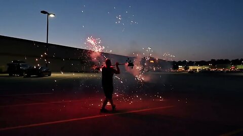 Dews the on it Blame - Norsefyre - Dragonstaff + Fireworks - DO NOT TRY THIS AT HOME