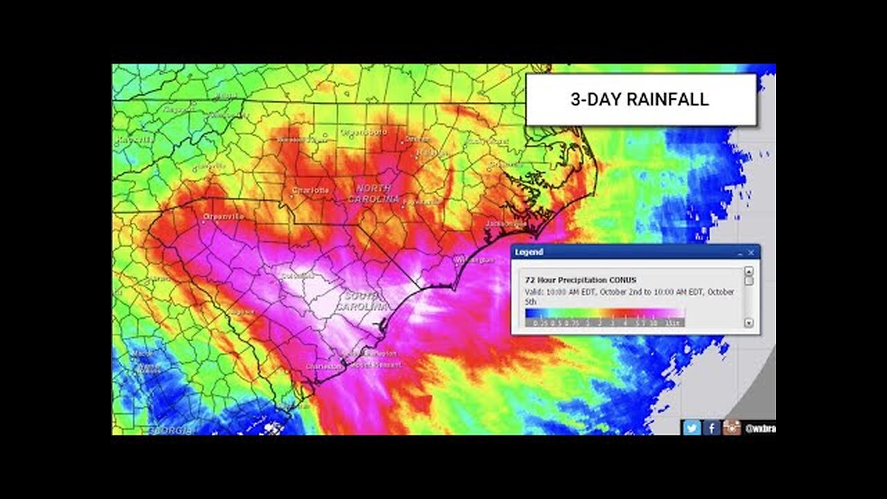 GOVERNMENT CREATED WEATHER MODIFICATION NOW CAUSING "ONCE IN 1000 YEAR" RAINFALL EVENT EVERY MONTH!