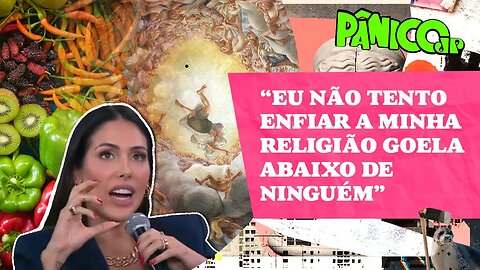 TEOLOGIA E NUTRIÇÃO: BELLA FALCONI LEVA SUA FÉ EM TUDO QUE FAZ