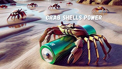 Scientists Create Sustainable Batteries From Crab Shells