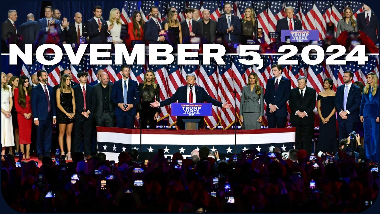 Election 2024 highlights w/ Trump's FULL victory speech Nov. 5, 2024