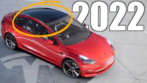 Solar Roof Coming to Model 3 and Y in 2022