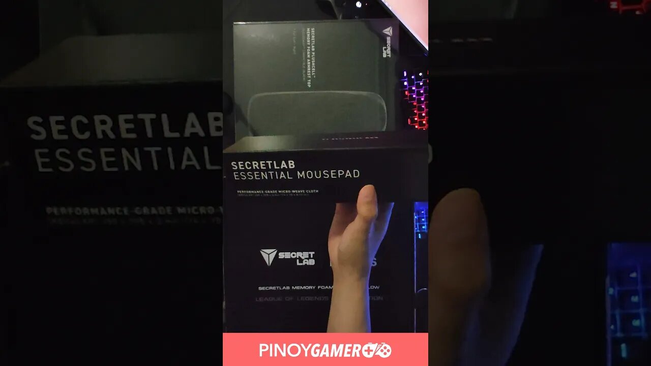 Secretlab Unboxing: Memory Foam Lumbar Pillow Yuumi Edition, Premium Footrest!#secretlab #pinoygamer