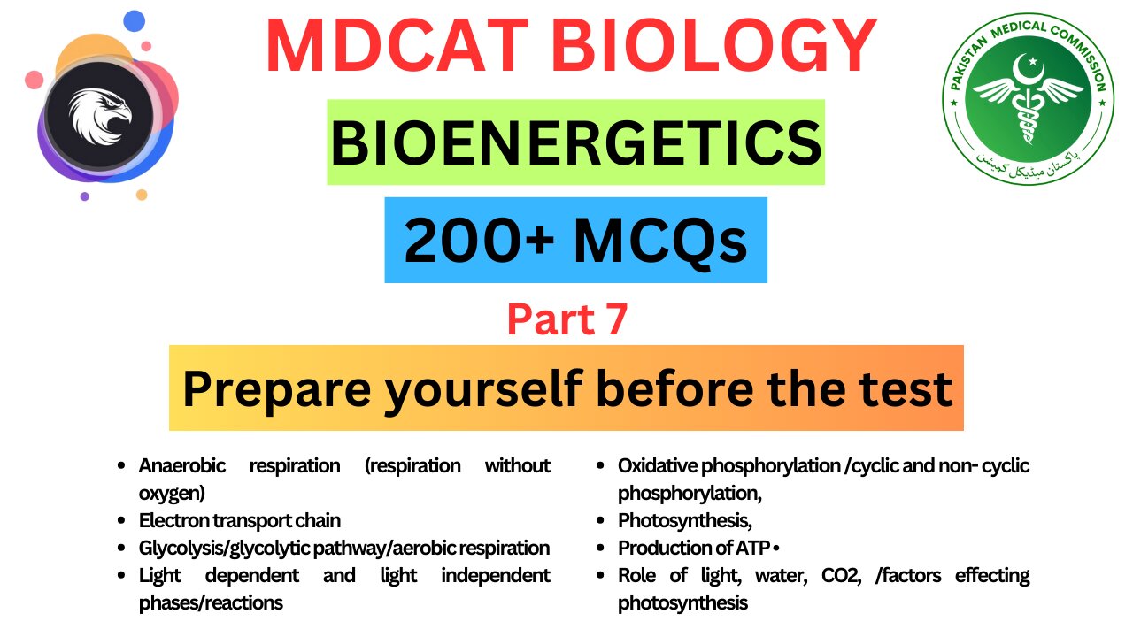 Part 7 MDCAT Biology: 200+ Must-Know Biodiversity MCQs