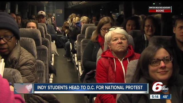 30 kids from central Indiana are headed for protest in Washington, DC
