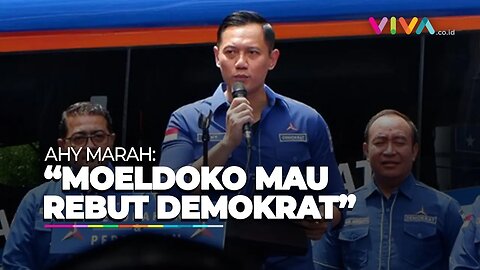 AHY vs Moeldoko Panas! Mau Rebut Demokrat untuk Cegat Pencapresan Anies