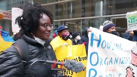 Rally with Members of @nycDSA @MaketheRoadNY @MaketheRoadAct @Met_Council Gov Kathy Hochul