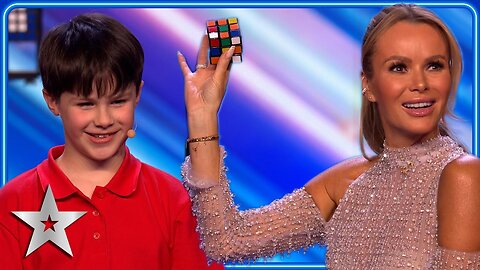 Mini magician Ryland Petty leaves Simon SPEECHLESS _ Unforgettable Audition _ Britain s Got Talent