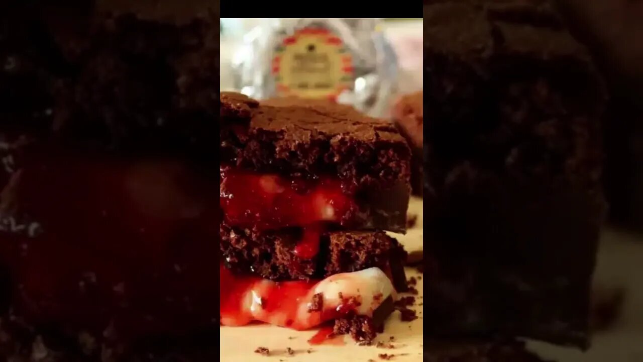 Como fazer bombom brownie de morango com leite ninho.